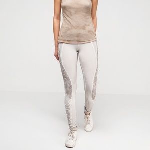 Angels Never Die Rouching Leggnings Beige 1 XS